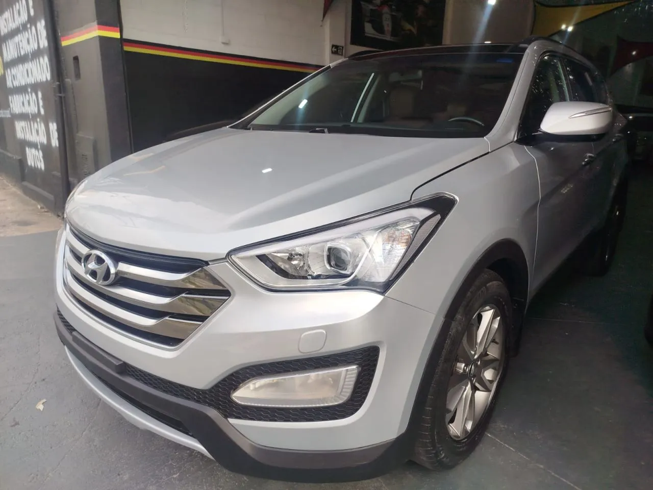 Santa Fe Gls 3.3 V6 4x4 Tiptronic 7 Lugares Teto Panoramico