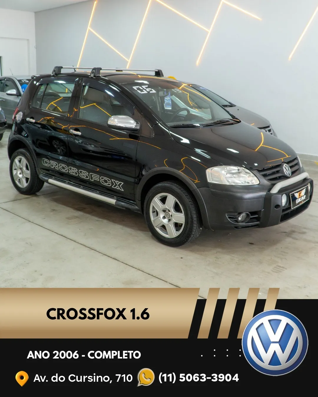 Volkswagen Crossfox 1.6 Total Flex 5p