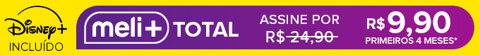 Disney+ incluído. Meli+ Total. Assine por R$9,90 primeiros 4 meses. Consulte termos e condições.