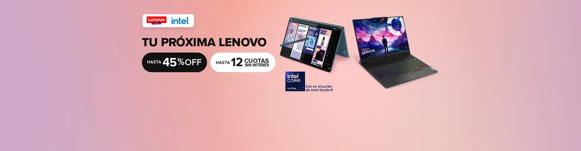 Colaboracion LenovoWeek con Intel