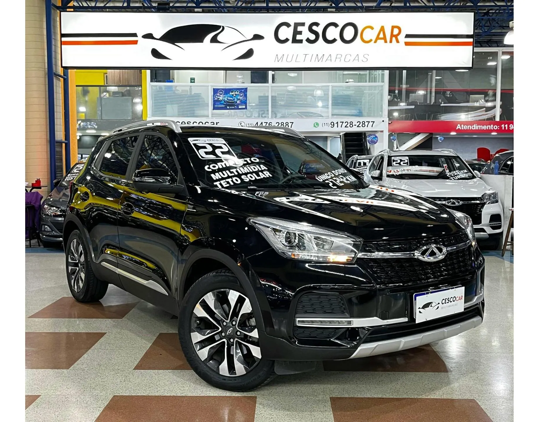 Caoa Chery Tiggo 5x Txs 1.5 Turbo - Teto Panorâmico