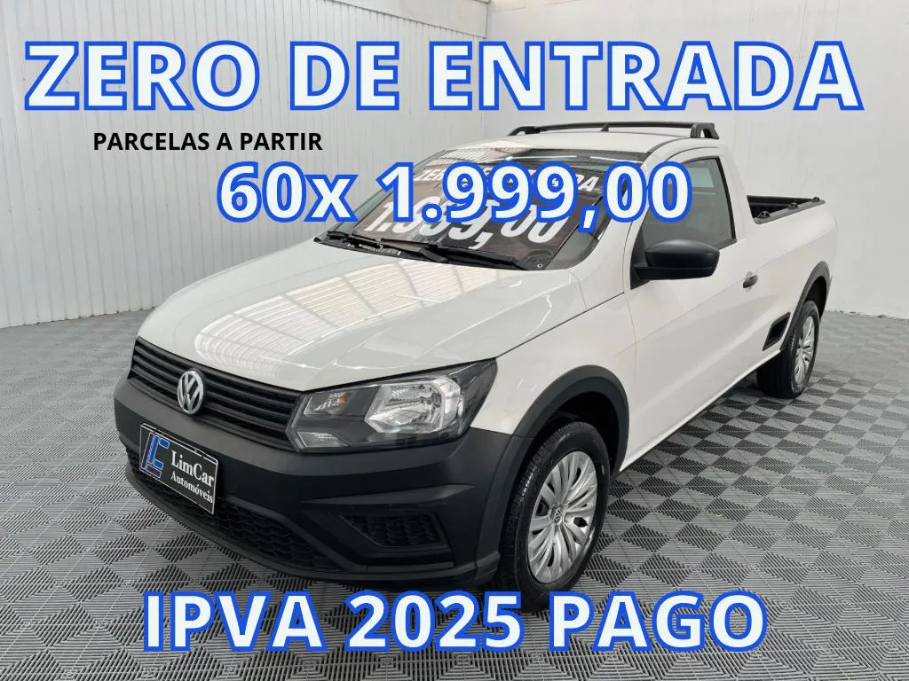 Volkswagen Saveiro 1.6 Robust Cab. Simples Total Flex 2p