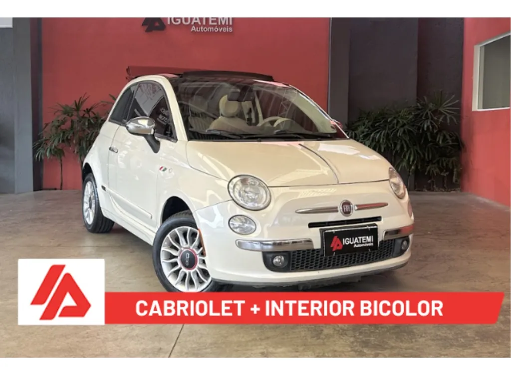 Fiat 500 1.4 Cabrio 16v Flex 2p Automático