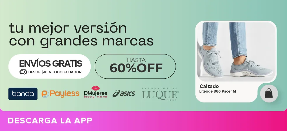 Especial moda y belleza en Mercado Libre