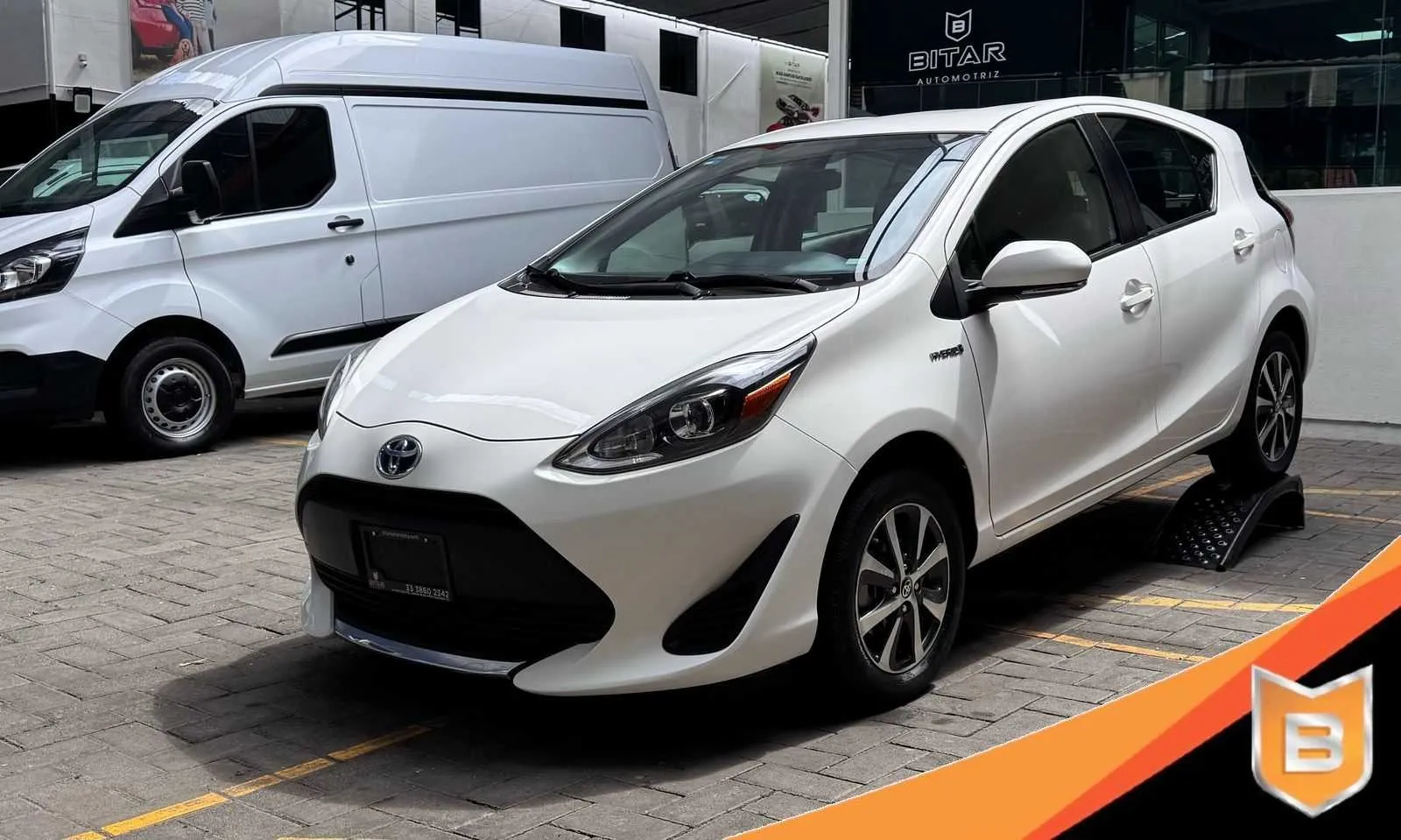 Toyota Prius C Hibrido Blanco 2020 #3355