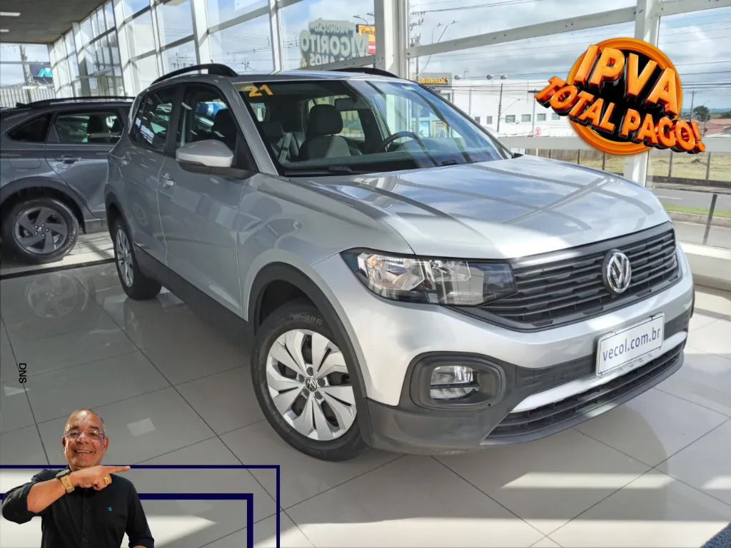 Volkswagen T-cross 1.0 4p 200 Tsi Flex Sense Automático