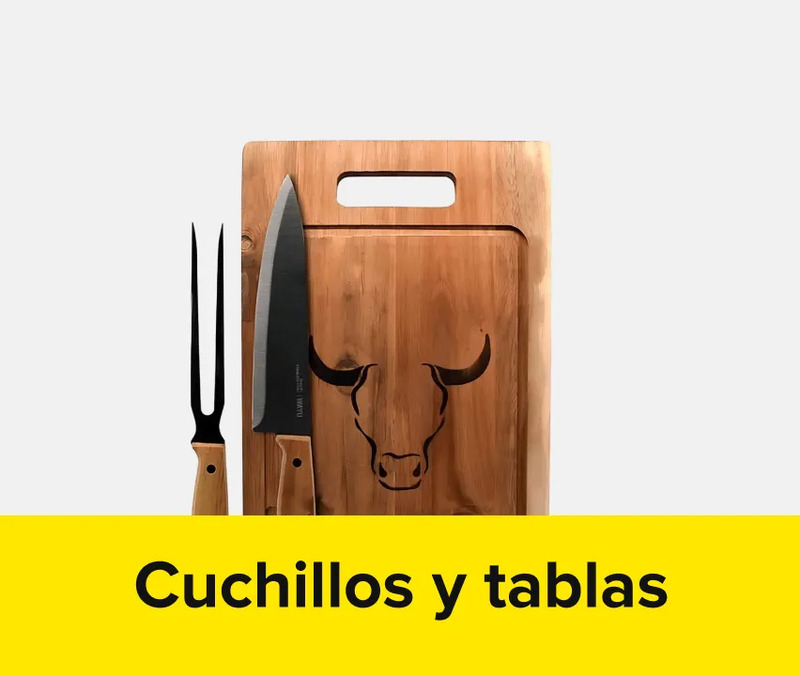 Cuchillos y tablas