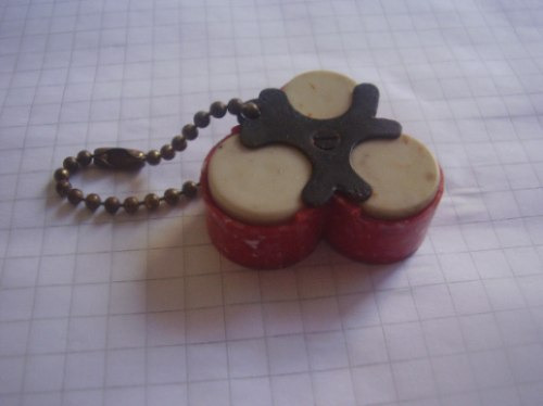 Antiguo Monedero Para Niqueles (baquelita) Rojo