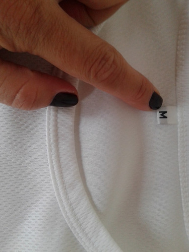 Remera Hombre Blanca Lisa Talle M Nueva!