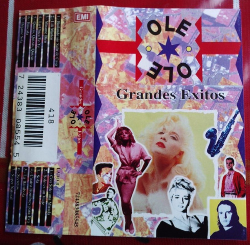 Ole Ole Grandes Exitos Cassette Hecho En Mexico En 1994 