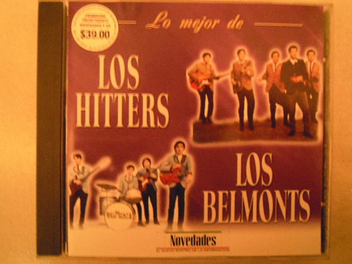 Los Hitters Y Los Belmonts Cd Lo Mejor De