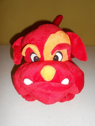 Peluche Perro Bulldog Rojo Marca Toy Factory 52 Cms
