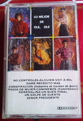 Ole Ole Lo Mejor Cassette Hecho En Mexico En 1988  Bvf