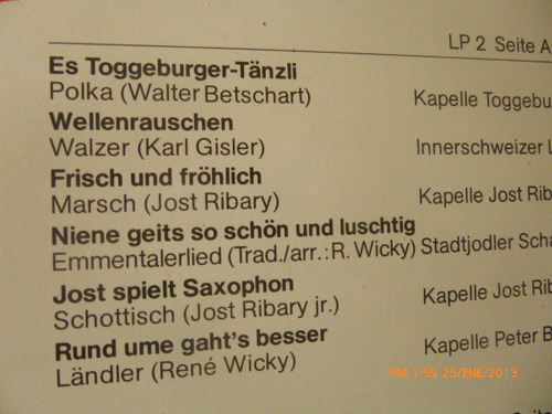 Vinilo Lp Doble Urchigi Choscht Es Lade N'i. (u703