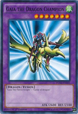 Gaia El Campeón Dragón Común Yugioh