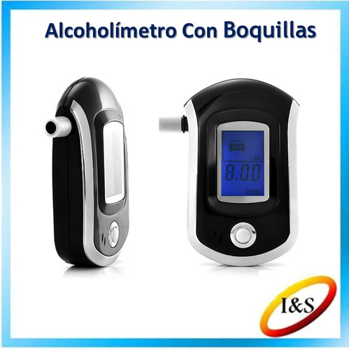 Alcolimetro Digital Boquillas Certificado Medidor Alcohol
