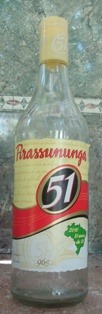 Botella De Vidrio Vacia De Pirassununga 51 965cc