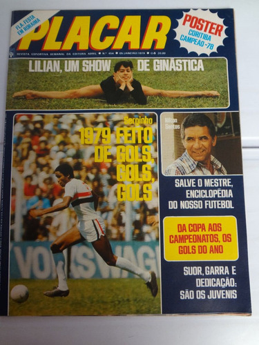 Revista Placar Nº 454 05/01/1979