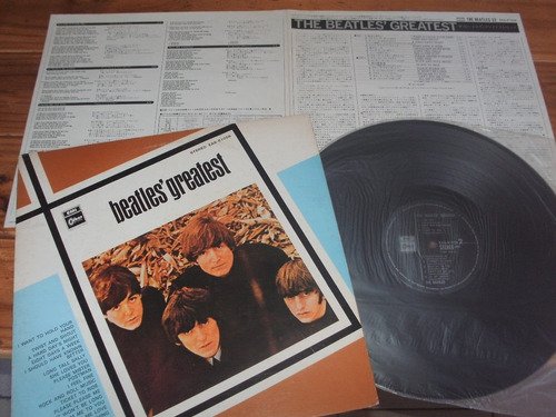 The Beatles Greatest Hits Vinilo Lp Japon Original