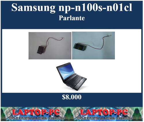 Parlantes Samsung Np N100s