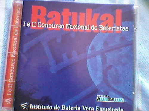 Cd/ Batukal, Concurso Nacional De Bateristas.raro!