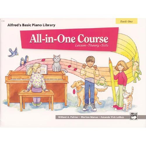 Curso Básico De All-in-one De Alfred Para Niños Libro 1: