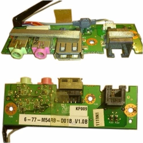 Tarjeta Audio Usb Laptop Siragon M54 2010 2100 2050 (Usado)