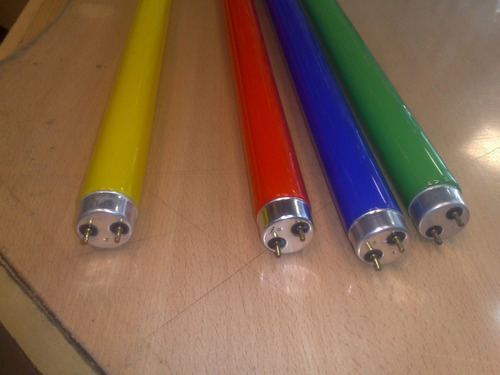 T-8 Tubo Fluorescente Electronico Colores 32w 1.20mts