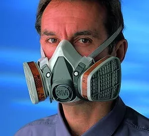 Mascara Doble Filtro 3m Contra Quimicos Fumigacion Pintura