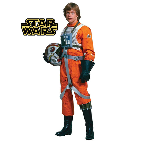 Luke Skywalker Star Wars - Sticker Adhesivo Gigante