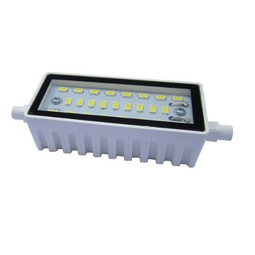 Lampara Led R7s 10w Reemplazo Cuarzo 118mm Luz Fria