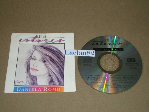 Daniela Romo De Mil Colores 1992 Emi Cd