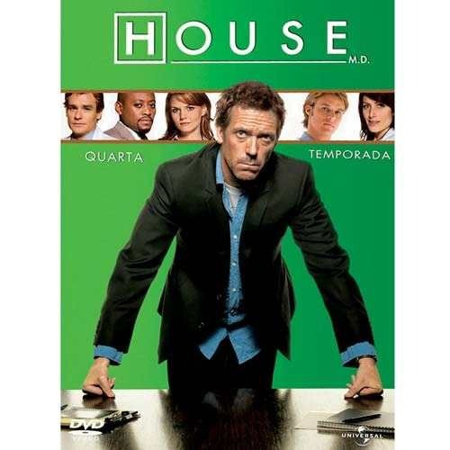 House Md - 4ª Temporada -box Com 4 Dvds Raro Novo Original