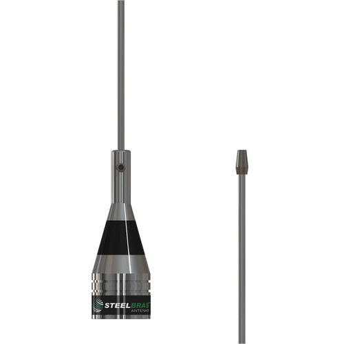 Antena Móvel Vhf 57cm 100w 1/4 De Onda 130-900mhz Ap0186 Steelbras