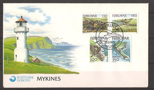 Imagem 5 de 6 de # Mcn # Lote Temático 1978/17 - Faróis - X10 Fdc's Novos