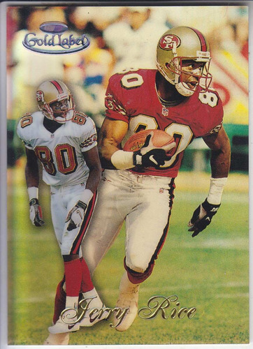 1998 Topps Gold Label Black Jerry Rice Wr 49ers