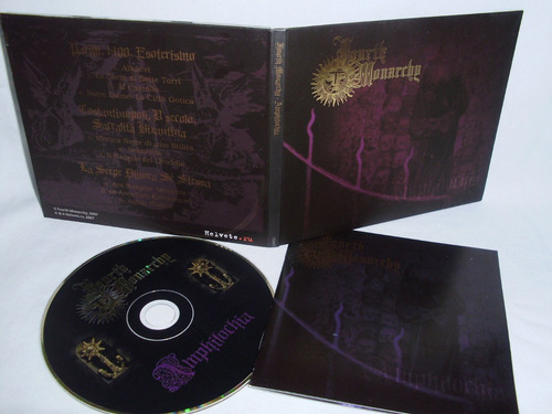 Fourth Monarchy - Amphilochia ( Digipack Black Italiano)