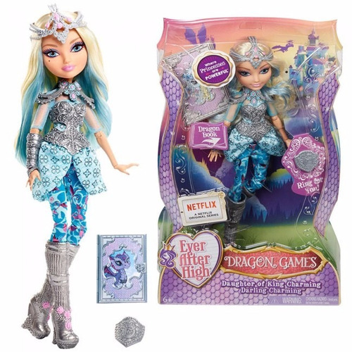 Ever After High Juego De Dragones Hija Principe Azul