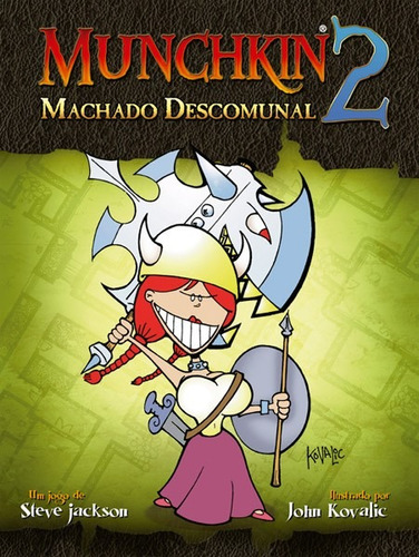 Munchkin 2 - Machado Descomunal Em Português - Galápagos Sjg