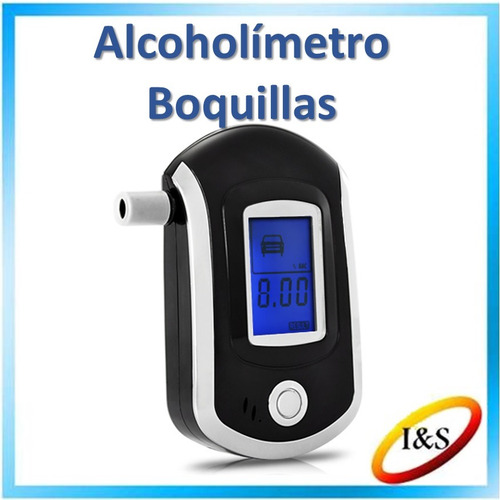 Alcolimetro Digital Boquillas Certificado Medidor Alcohol