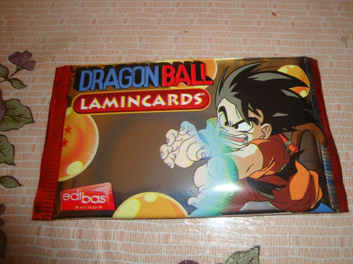 Dragon Ball Laminas Cards Sobre 3 Sobres 33 Soles