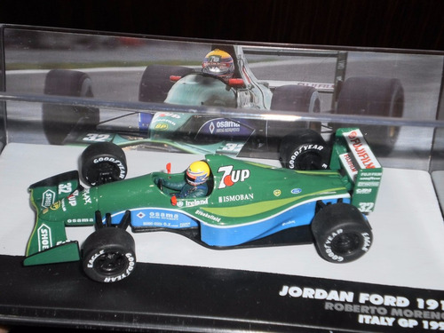 Imagen 2 de 3 de F1 Jordan Ford Gp 1991 Roberto Moreno Escala 1:43 Colección