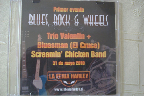 Dvd Blues En Chile Varias Bandas Harley Davison