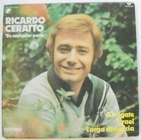 Ricardo Ceratto / En Cualquier Parte 1 Disco  Lp Vini