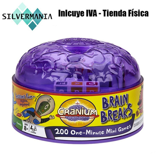 Juego Mesa Cranium Cerebro Brain Breaks  Hasbro Origina31654