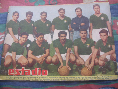 Estadio N° 694, 31 Ago 1956 Audax Italiano 1956