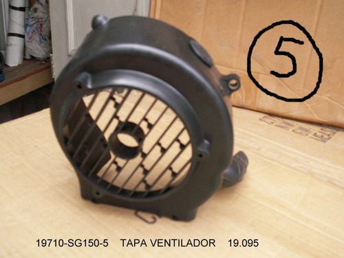 Tapa Ventilador Para Scooter 150 Cc