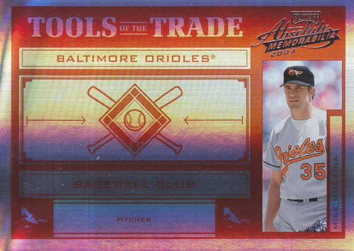 2004 Absolute Tools Spectrum Red Mike Mussina  Orioles /100