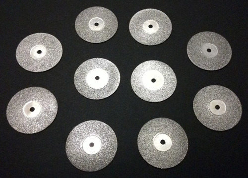 Set De 10 Discos Diamantados Para Dremel