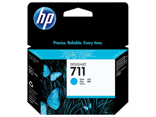 Hp 711 Cartucho Cz130 Cz 130a Cian T120 T520